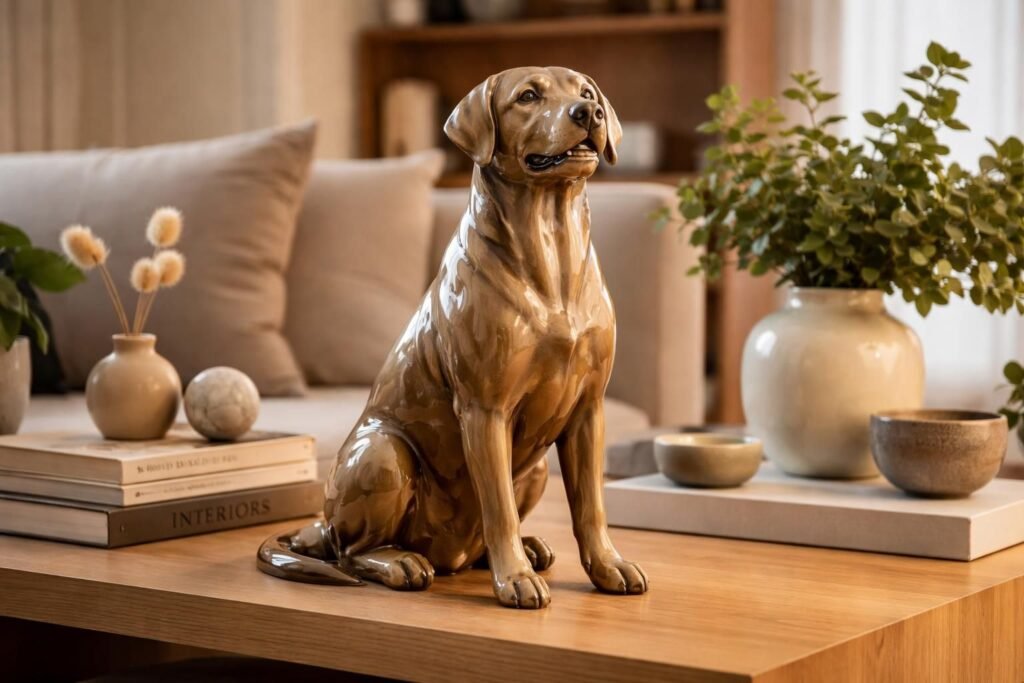découvrez pourquoi un chien en résine est l'élément idéal pour apporter charme et originalité à votre décoration intérieure.
